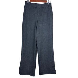 By Design Women's Pants Grey Pull On Wide Leg Office Career Rayon Blend Medium